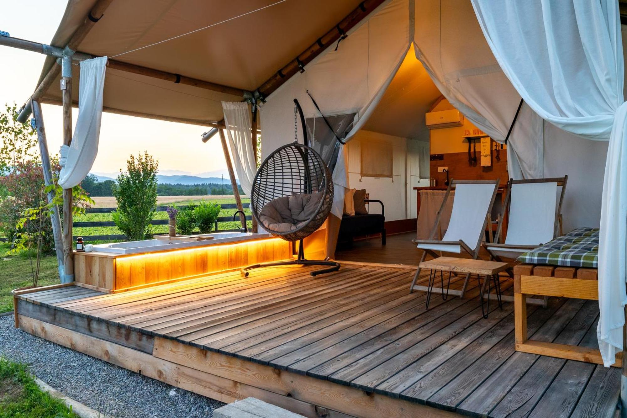 Glamping Kolpa Resort Gradac Экстерьер фото